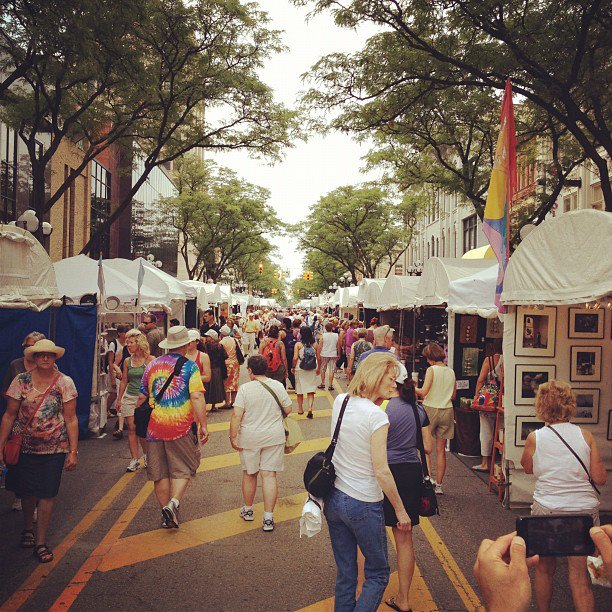 Deadline Detroit Ann Arbor Art Fair returns after a pandemic break