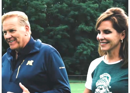 Mike Rogers Plays The 'Walmart Wolverine' in Campaign Commercials